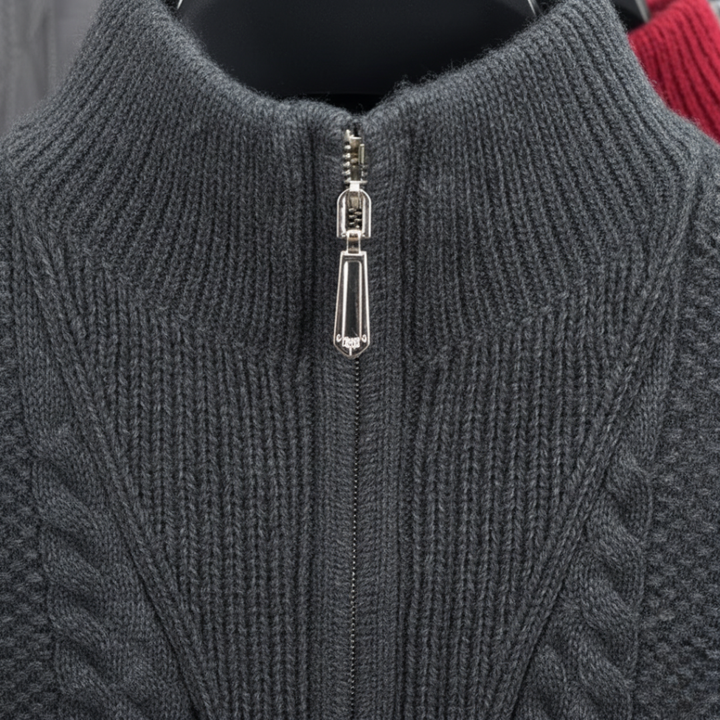 Maglione Uomo Mezza Zip