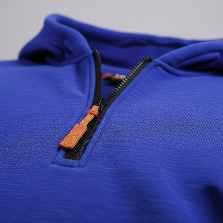 Felpa con Cappuccio da Uomo con Cerniera