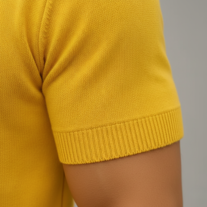 Maglione Uomo Manica Corta in Cashmere