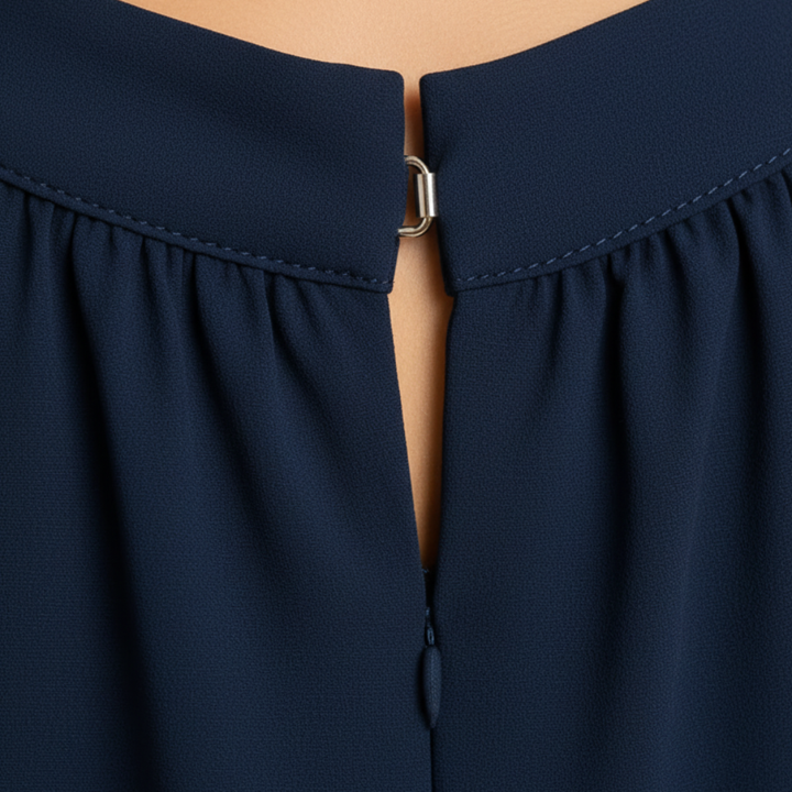 Abito Donna con Scollo a Halter e Strati