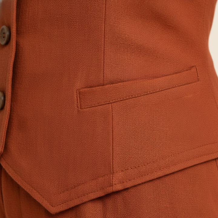 Completo Donna con Gilet e Pantaloni