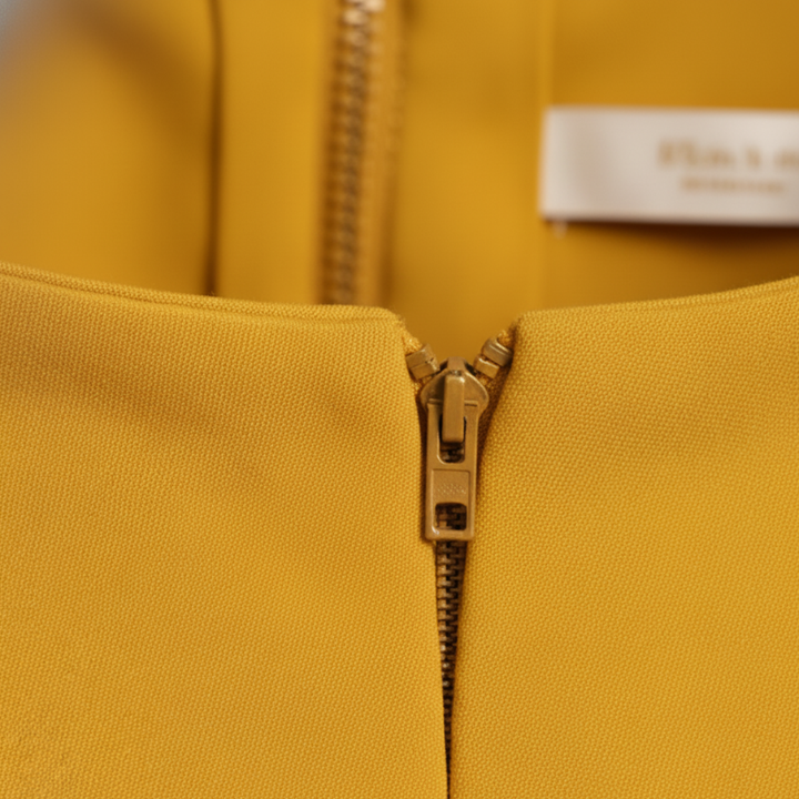 Abito Donna Senza Spalline con Gonna a Ruota