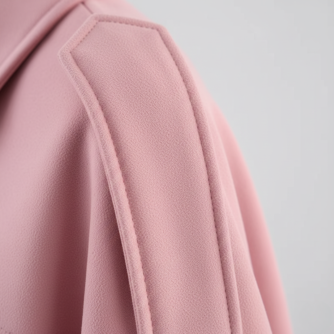 Giacca Donna Oversize Elegante in Tessuto Misto