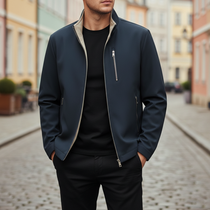Giacca Uomo Softshell con Cerniera Impermeabile