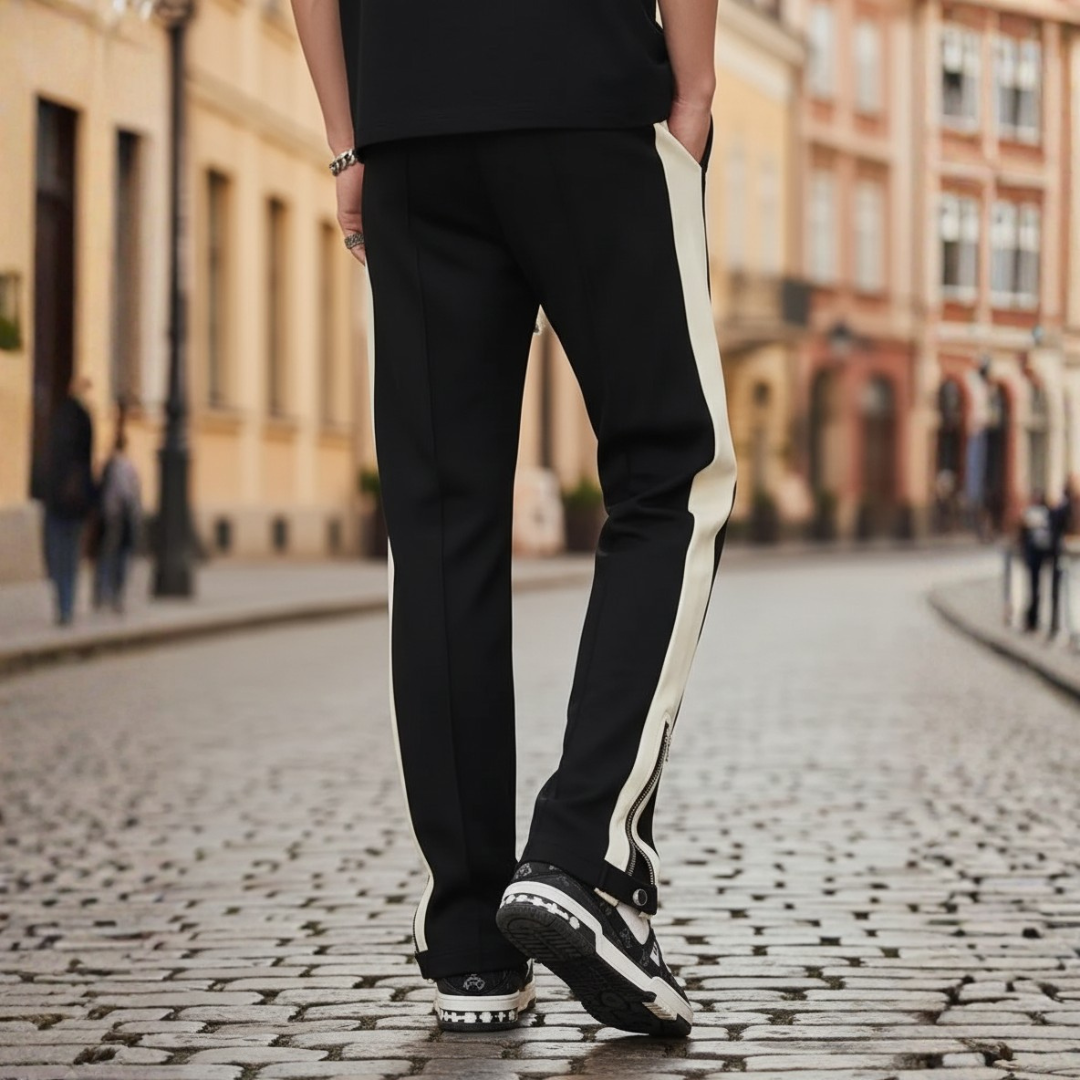 Pantaloni Uomo Sportivi in con Striscia