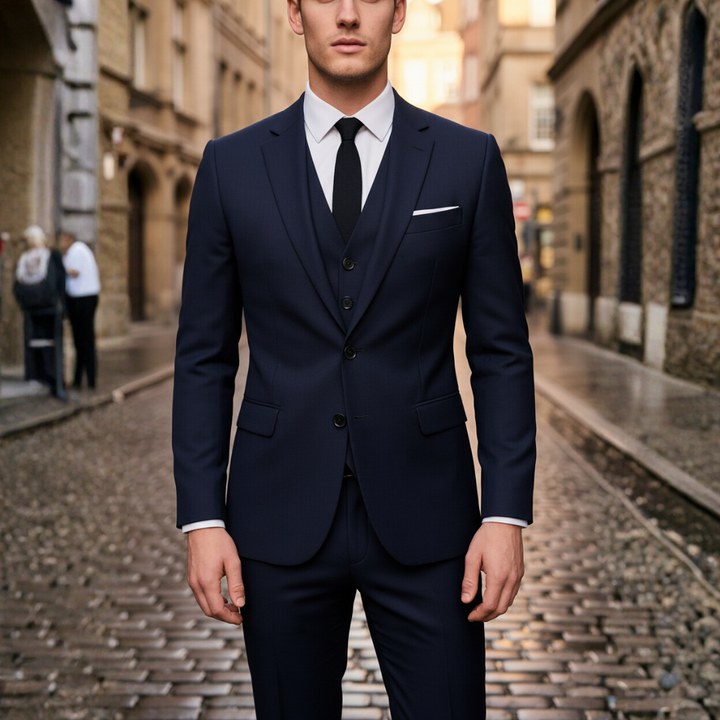 Abito Uomo 3 Pezzi Slim Fit