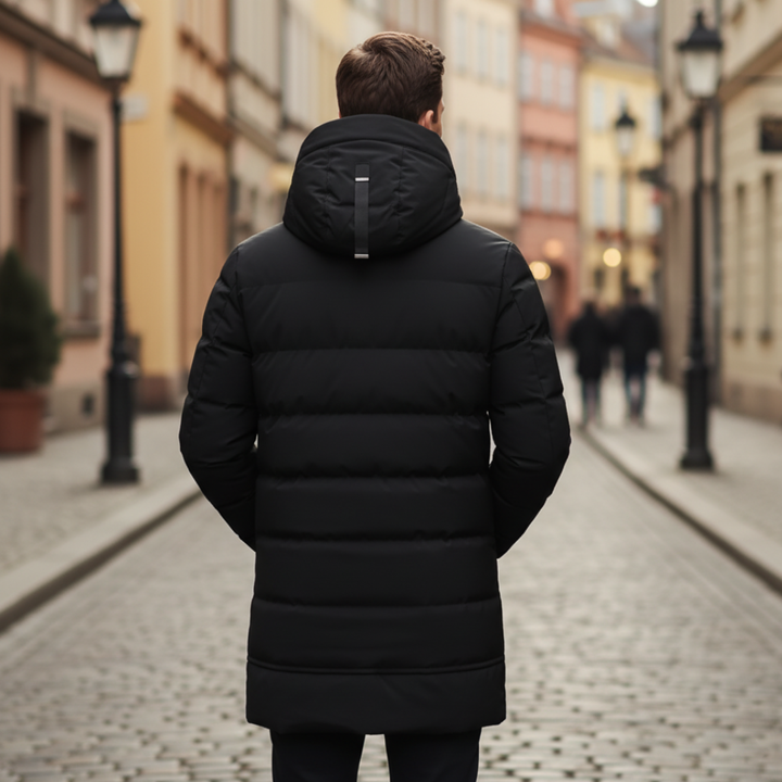 Piumino Uomo Invernale Lungo