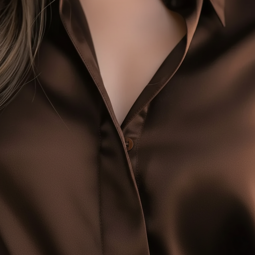 Camicia Donna Raso Manica Lunga