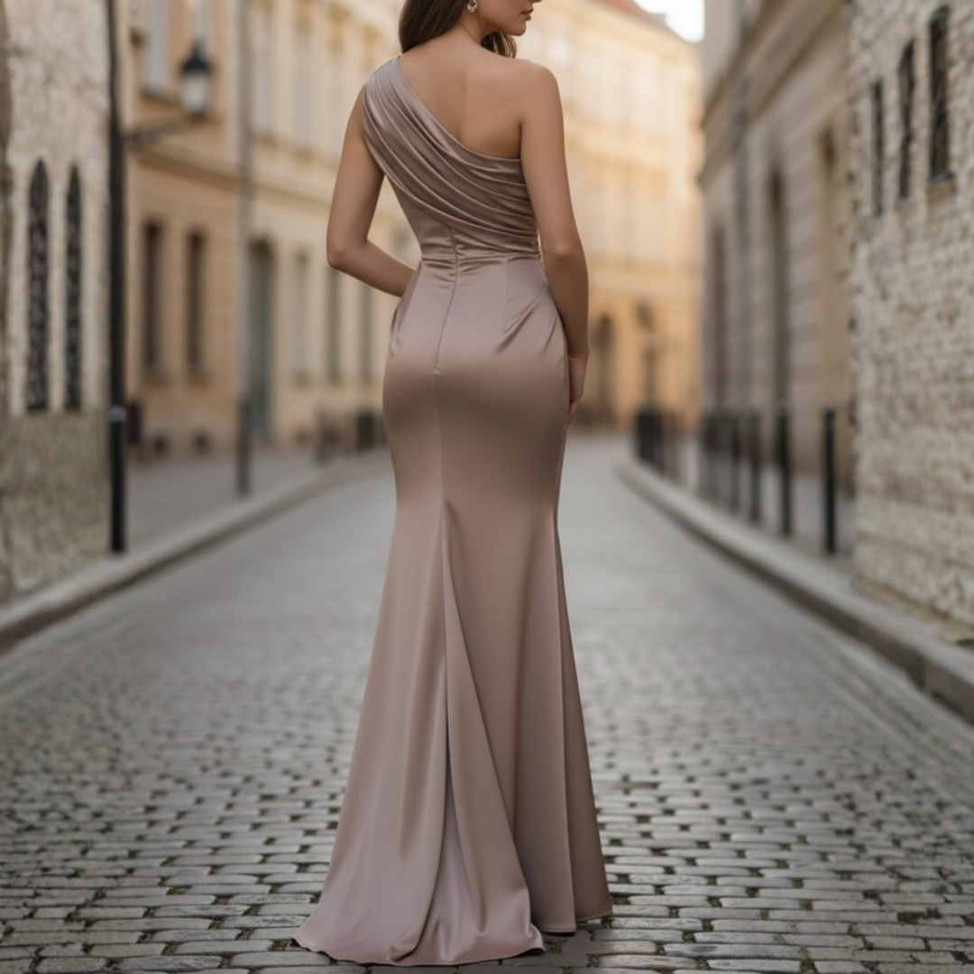 Abito Donna Asimmetrico Elegante