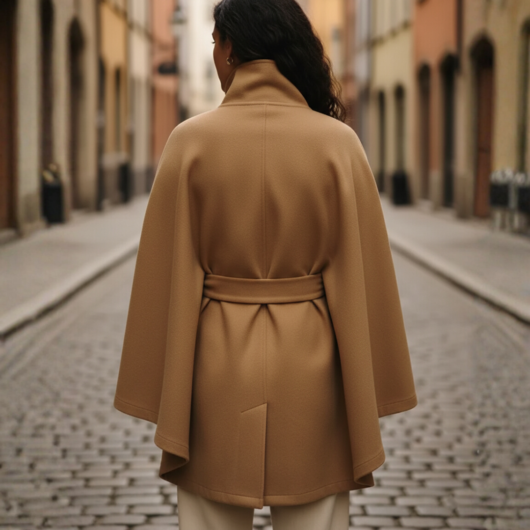 Mantello Donna Materiale Alta Qualità Invernale Giacca Corta