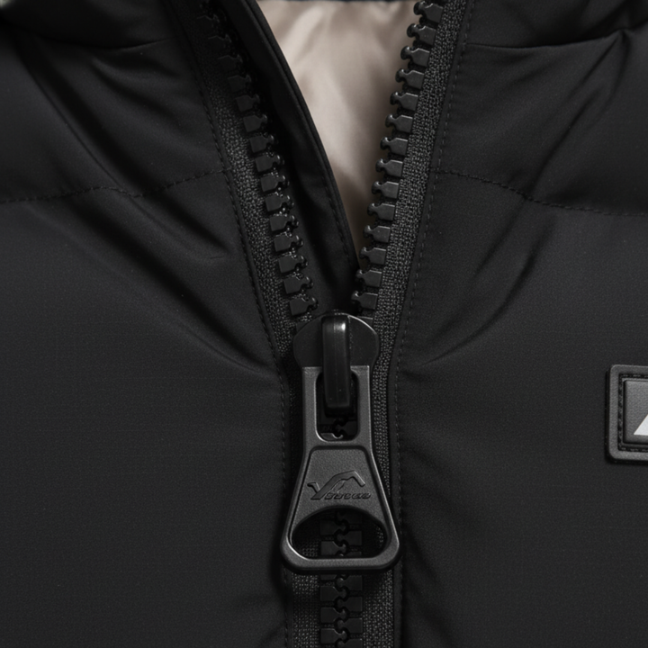 Men's Winter Waterproof Down Jacket with Hood