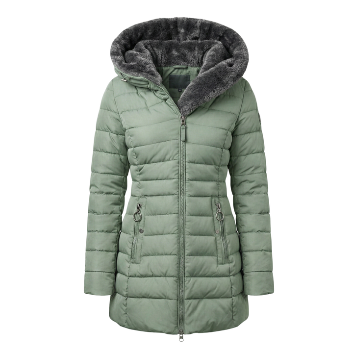 Piumino Invernale da Donna con Cappuccio