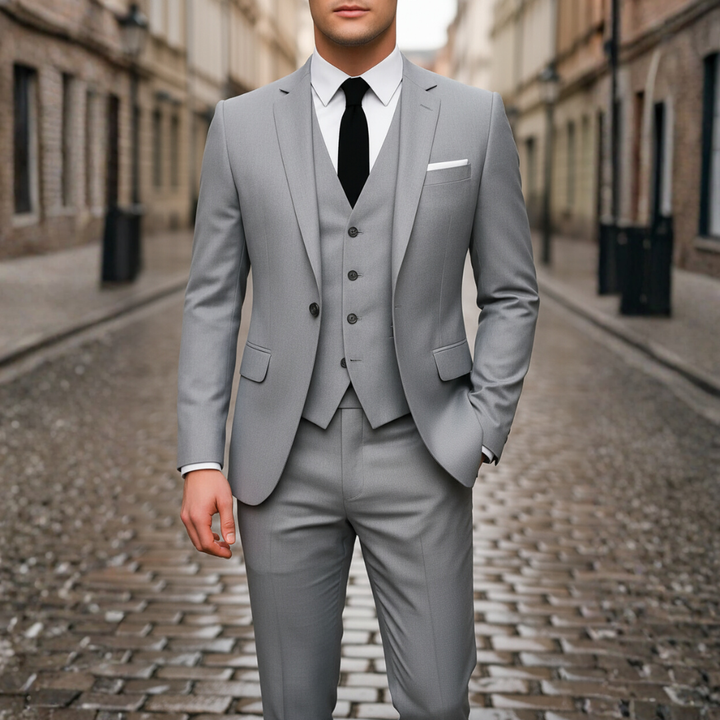 Abito Uomo 3 Pezzi Slim Fit