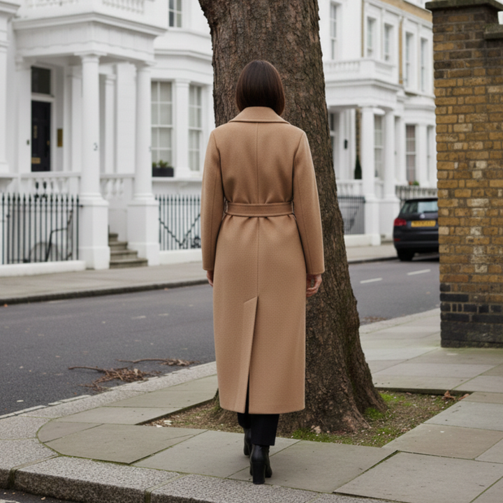 Cappotto Donna Lungo con Cintura