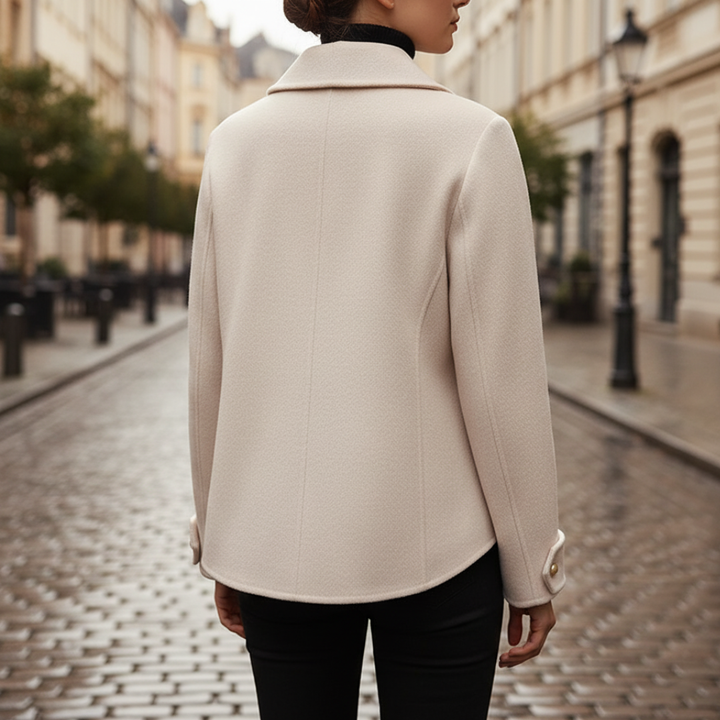 Giacca Corto Donna in Mischia di Lana