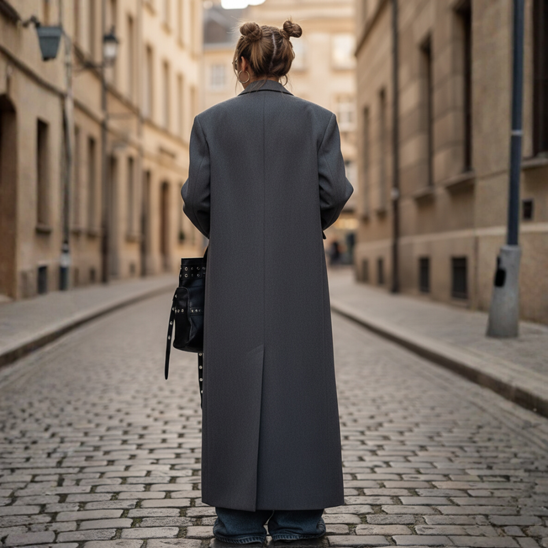 Cappotto Donna Lungo Doppiopetto