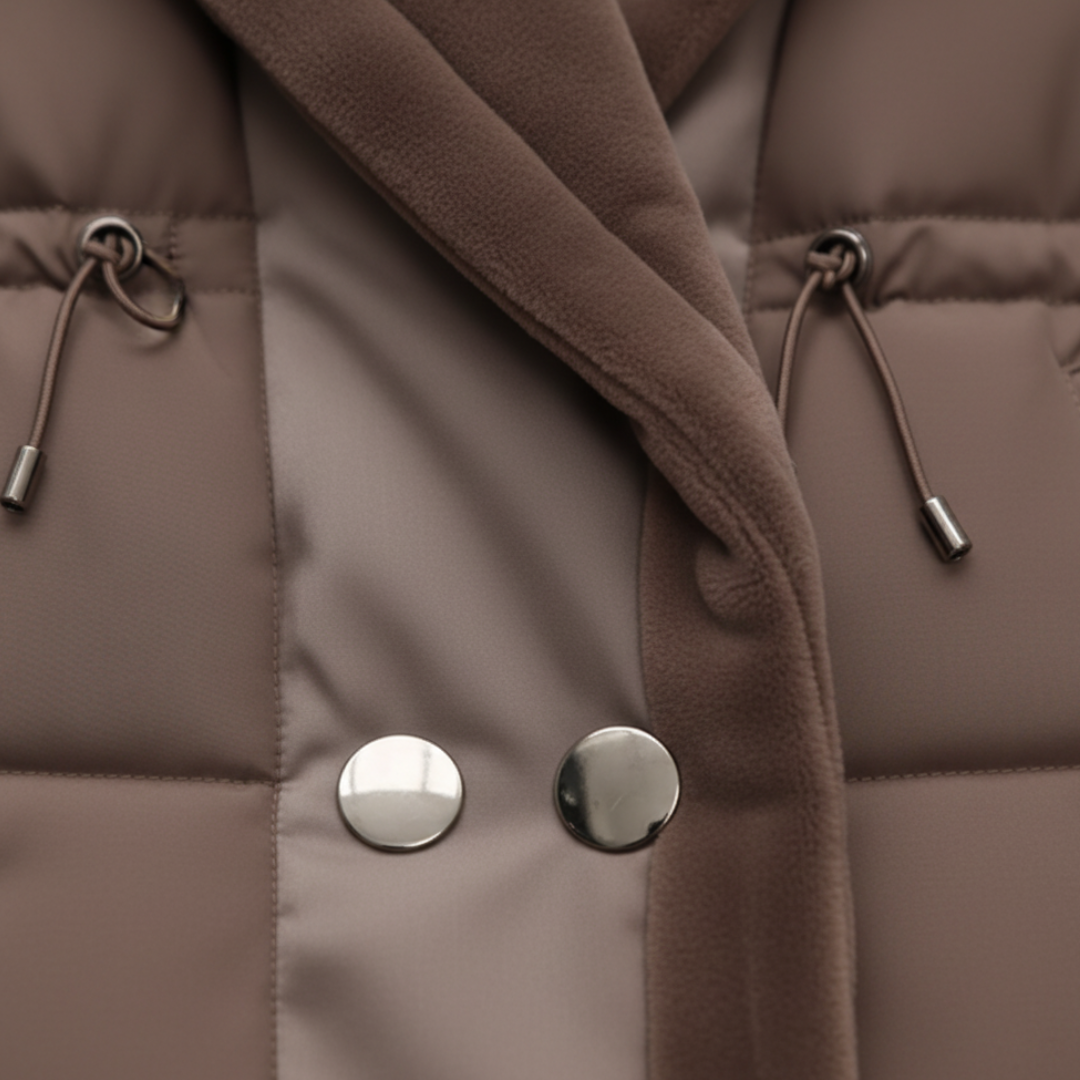 Gilet Donna Imbottito con Ecopelliccia