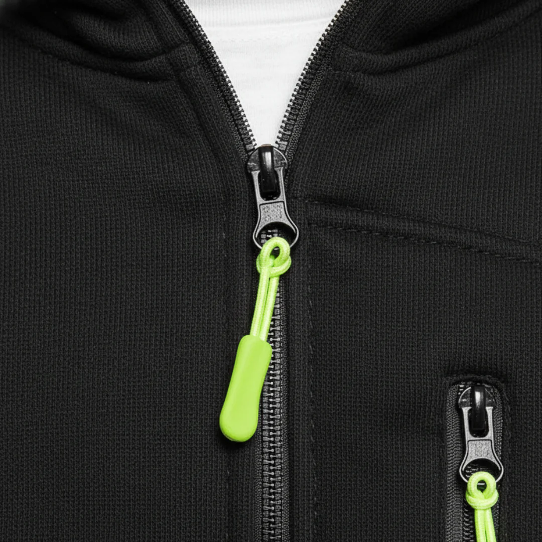 Giacca con Cappuccio da Uomo con Cerniera