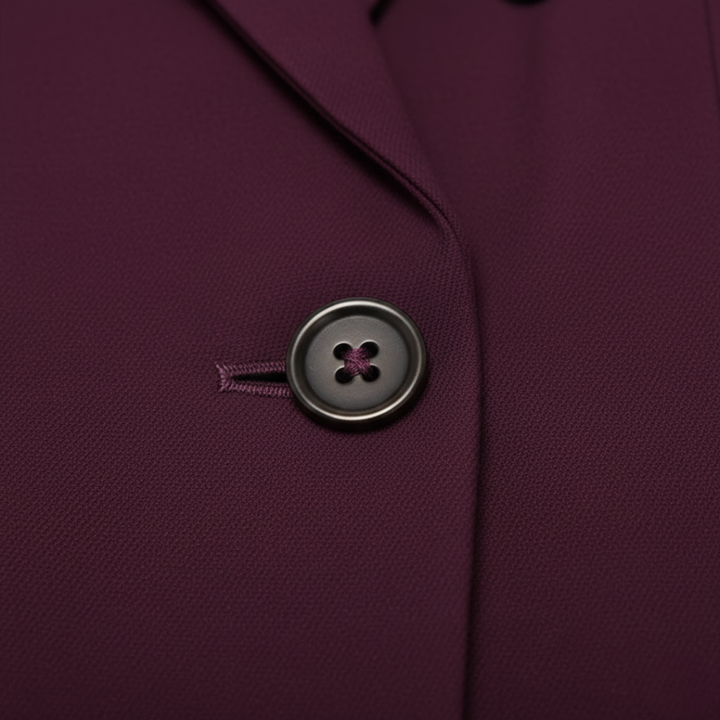 Tailleur Bordeaux Donna Doppio Petto