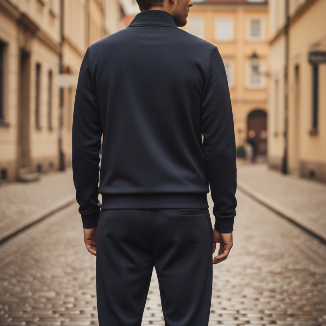 Tuta Uomo con Zip e Cappuccio