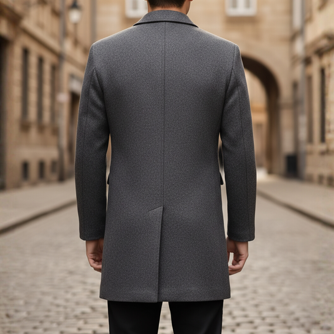 Cappotto Uomo Revers Invernale Monopetto