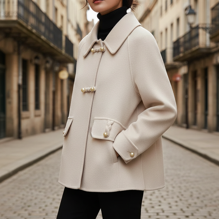 Giacca Corto Donna in Mischia di Lana