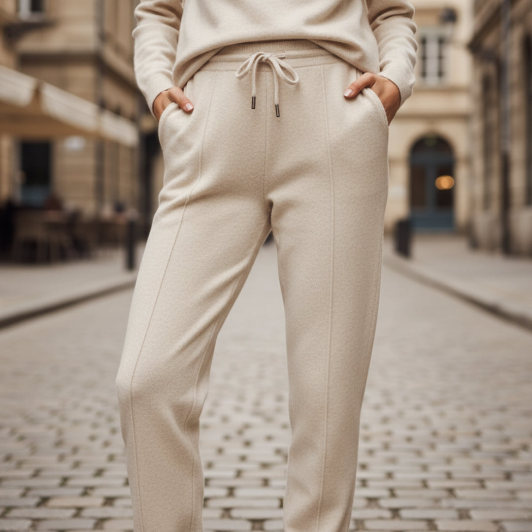 Pantaloni Loungewear in Cashmere per Donna