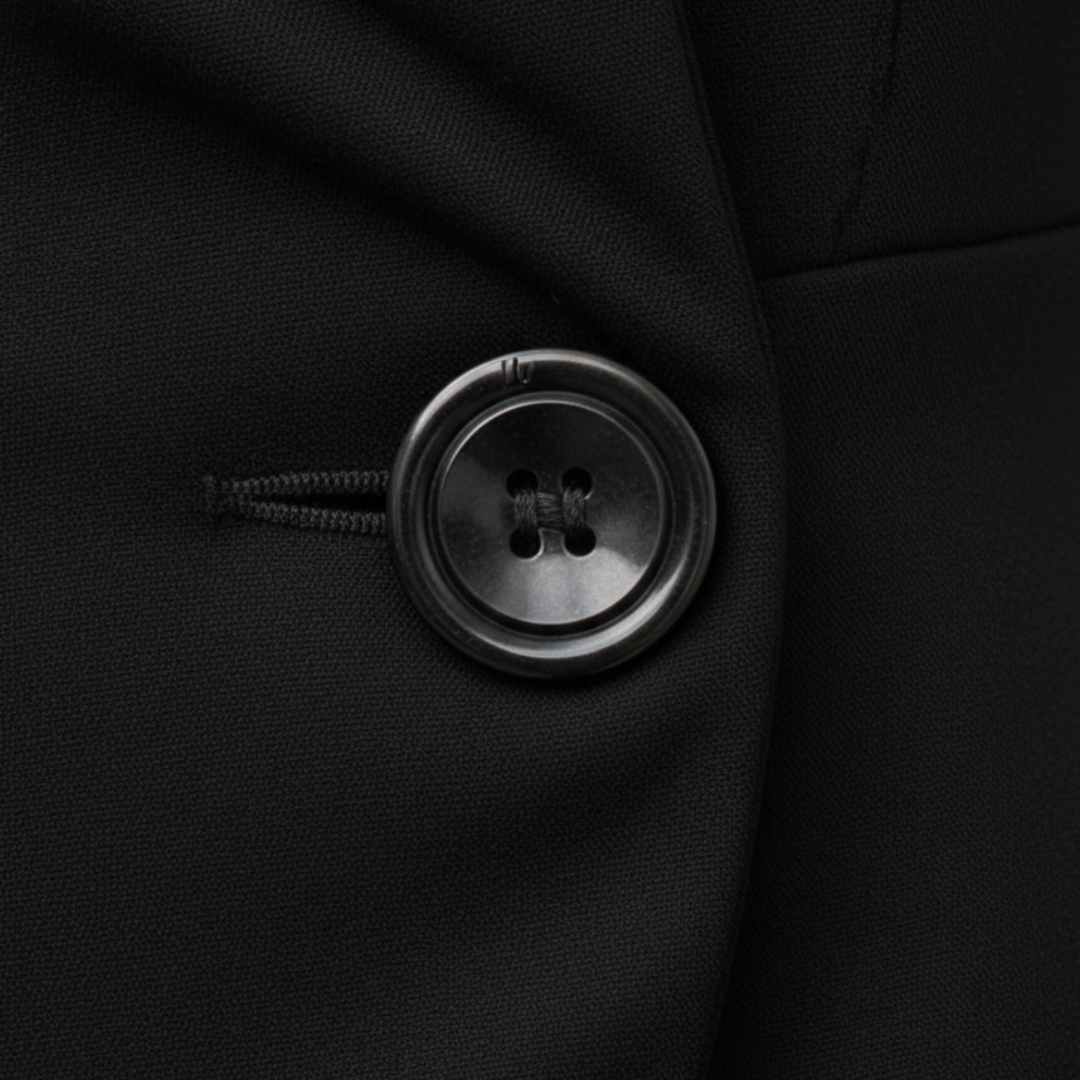 Abito Donna Slim Fit Tessuto Stretch Bottoni