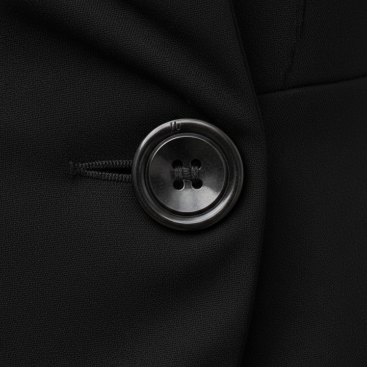 Abito Donna Slim Fit Tessuto Stretch Bottoni