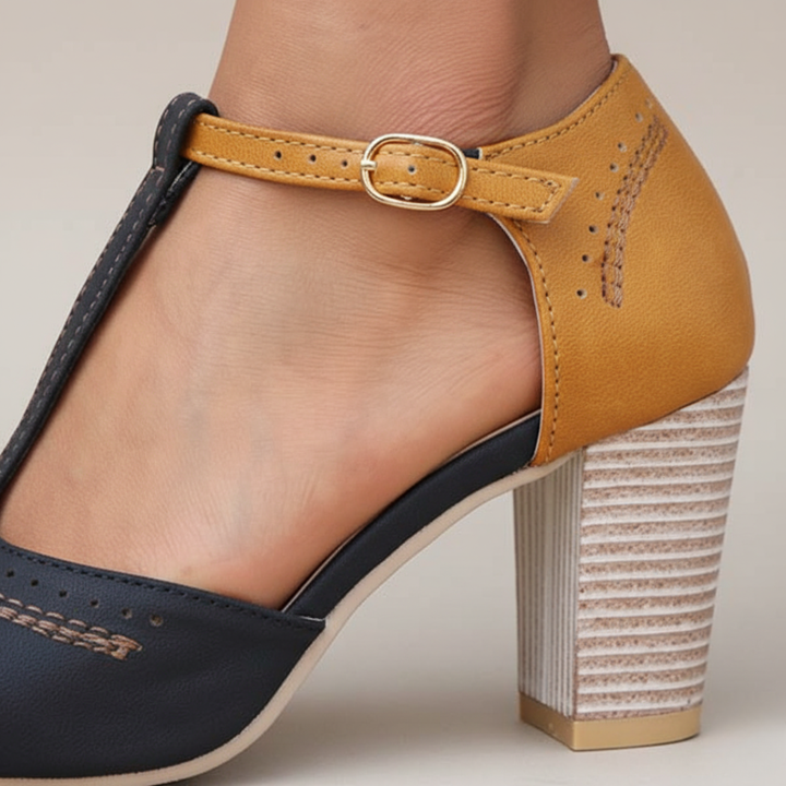 Scarpe Donna Tacco Ortopediche in Materiale Selezionato