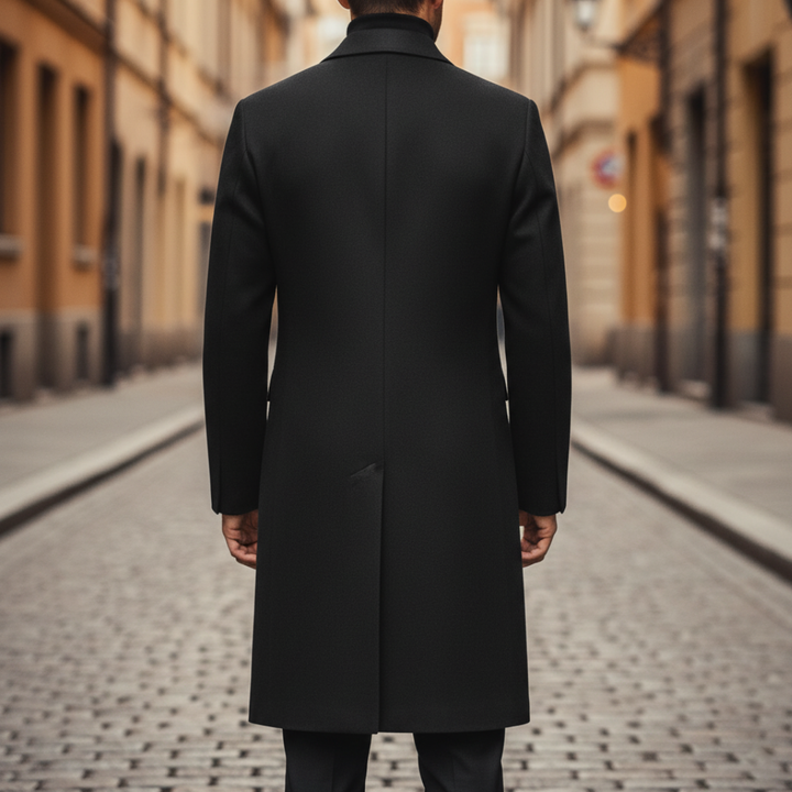 Cappotto Lungo Uomo Doppiopetto Trench