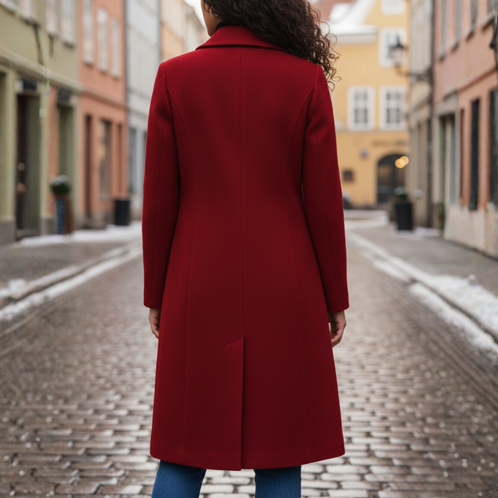 Cappotto Donna con Bottoni per l'Inverno