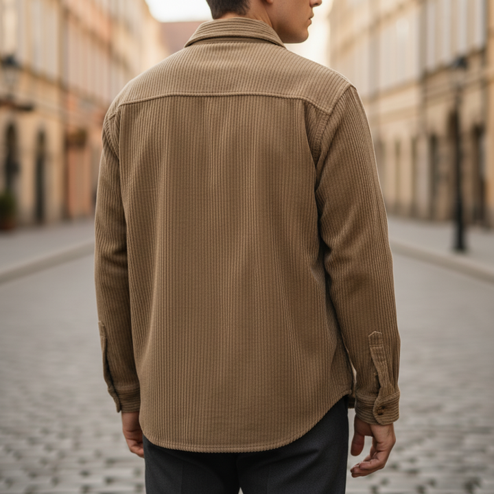 Camicia Uomo a Righe Casual