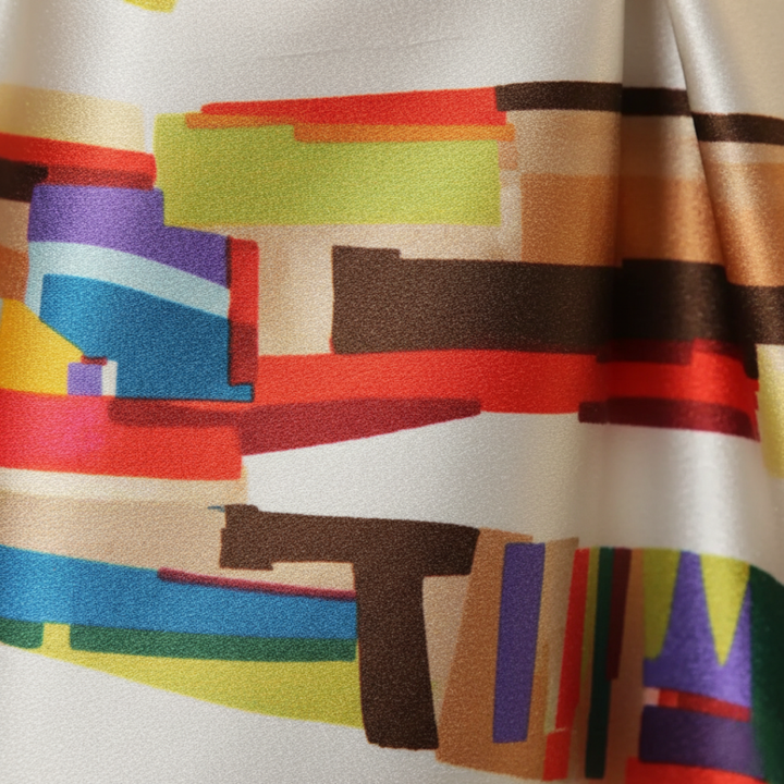 Abito Donna Colorato in Senza Maniche