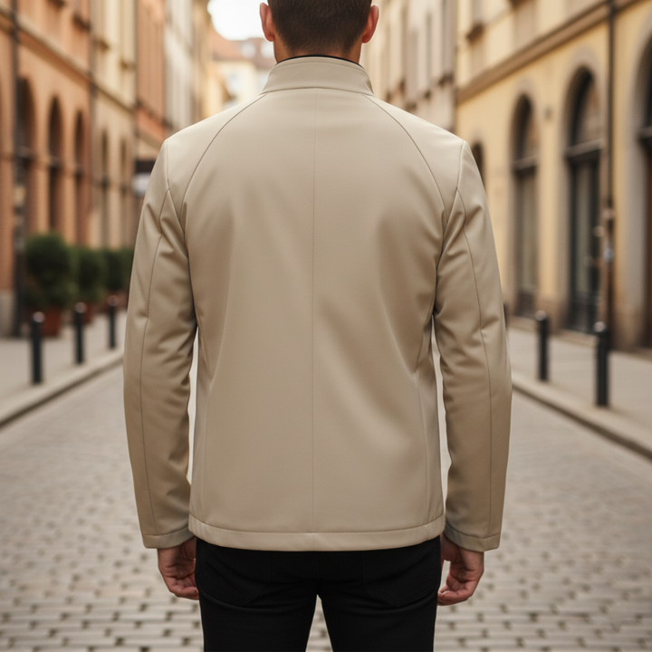 Giacca Uomo Softshell con Cerniera Impermeabile