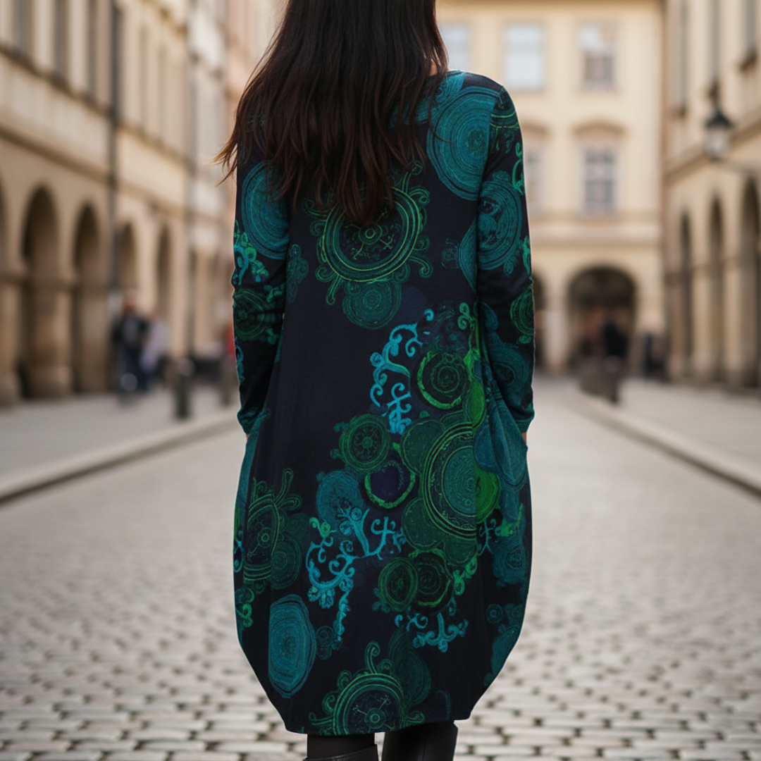 Women's Long Dress in High-Quality Material