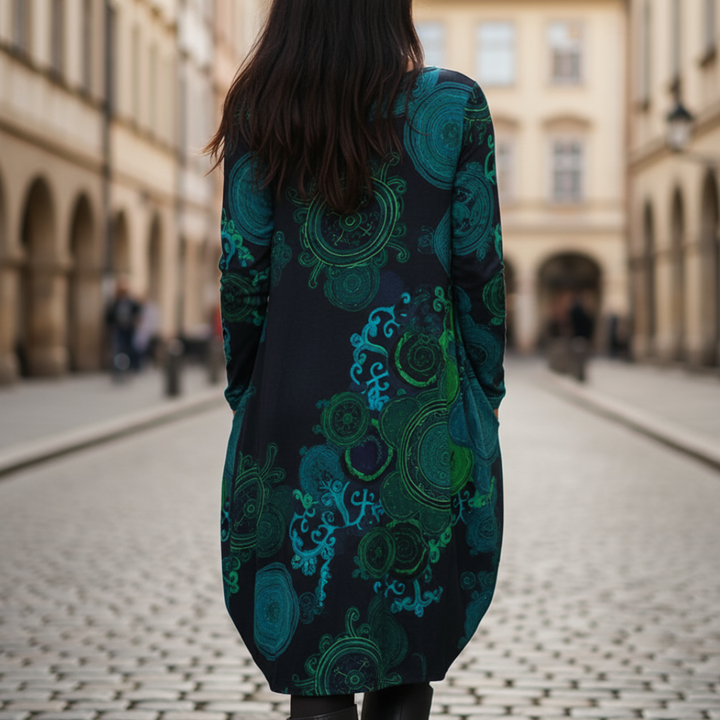 Women's Long Dress in High-Quality Material