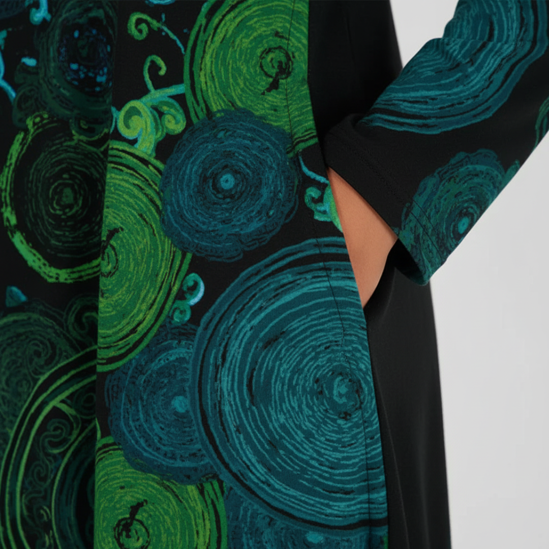 Women's Long Dress in High-Quality Material