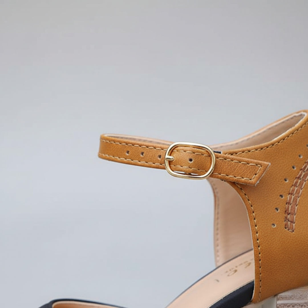 Scarpe Donna Tacco Ortopediche in Materiale Selezionato