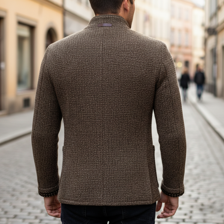 Giacca Uomo Slim Fit Tessuto Resistente