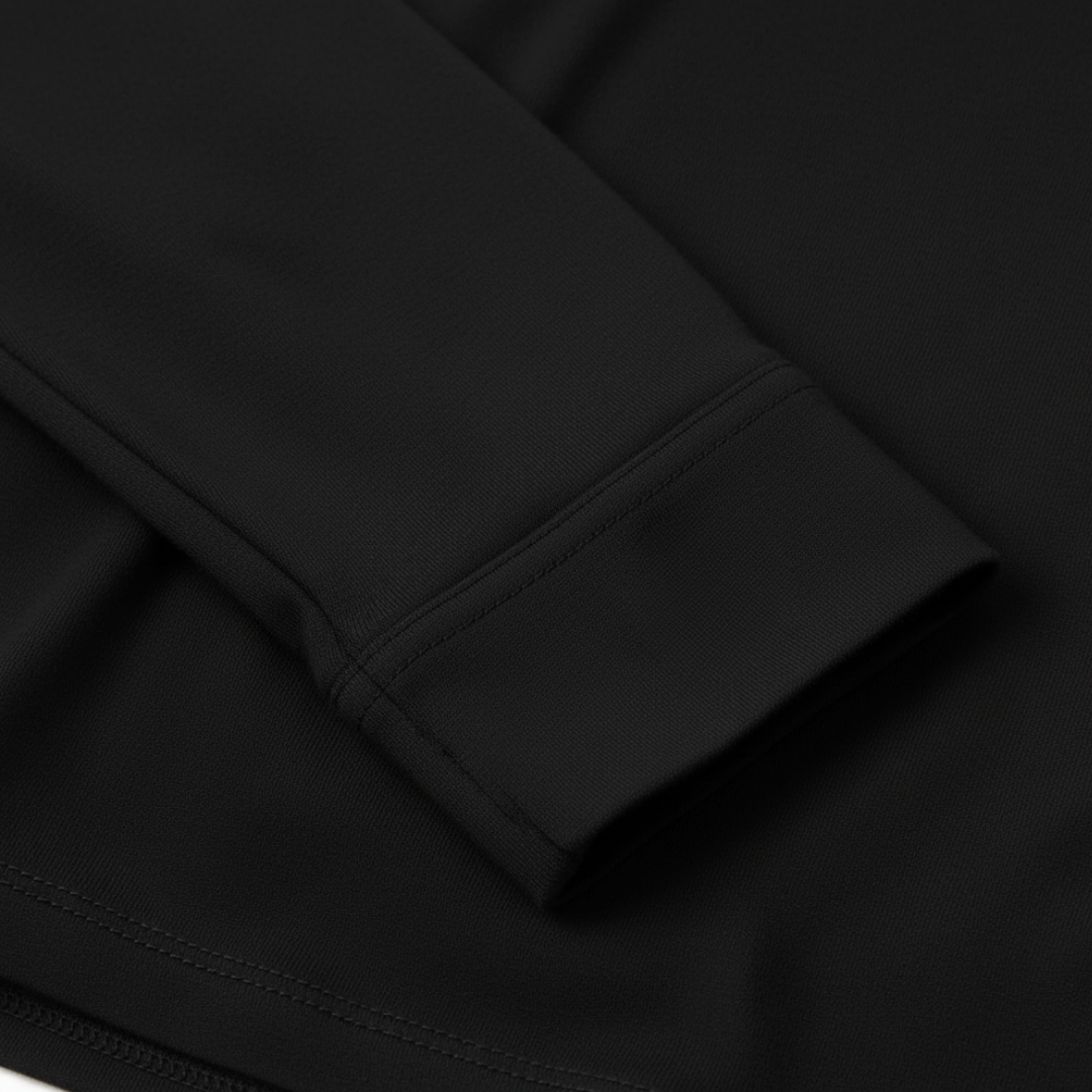 Top Donna Maniche Lunghe Tessuto