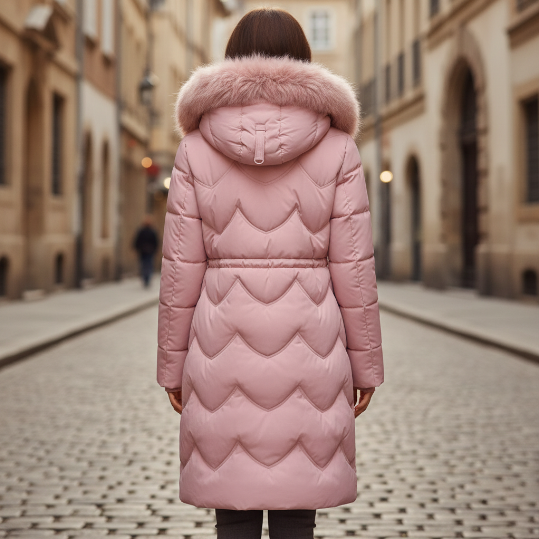 Giacca Piumino Donna Invernale Impermeabile con Cappuccio