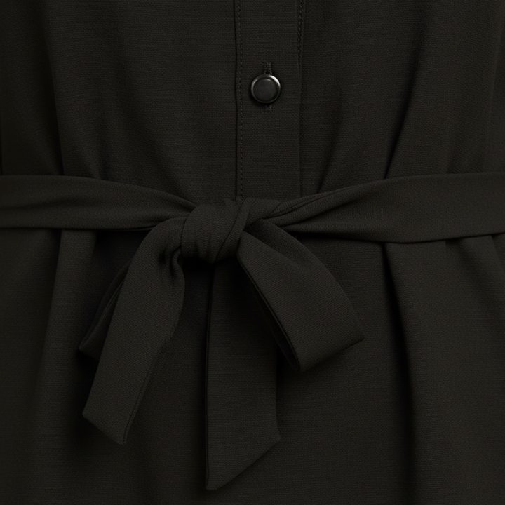 Vestito Donna Chemisier Materiale di Alta Qualità Maniche Tre Quarti