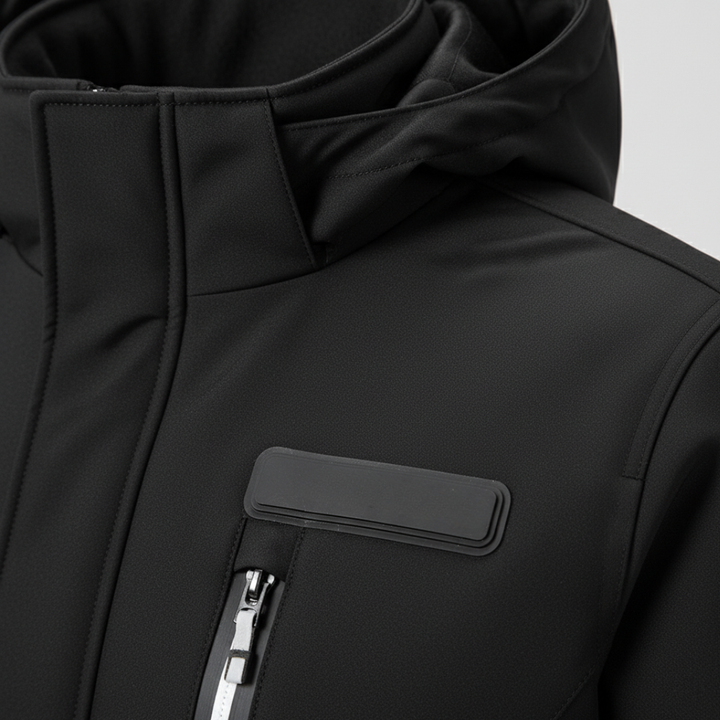 Giacca Softshell Uomo Impermeabile con Cappuccio