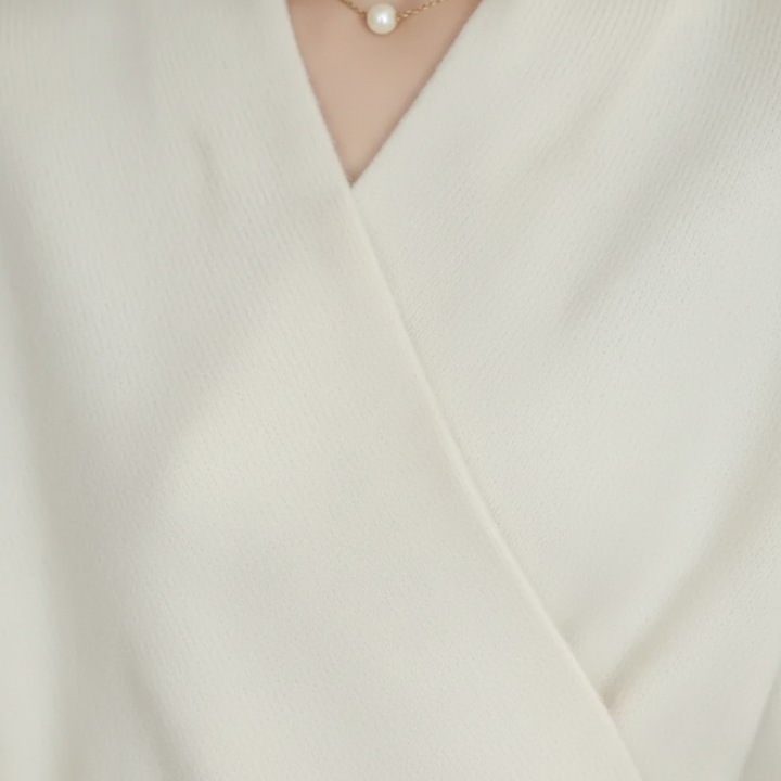 Maglione Donna con Collo a V