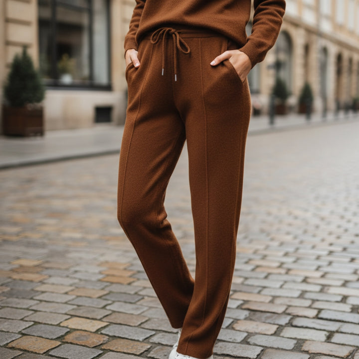 Pantaloni Loungewear in Cashmere per Donna