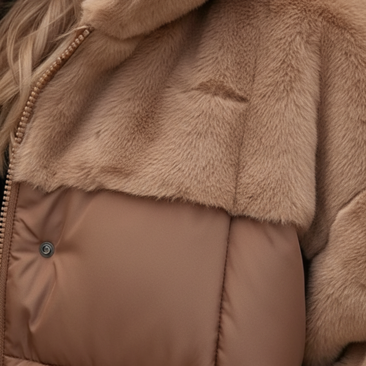 Giacca Piumino Donna con Cappuccio