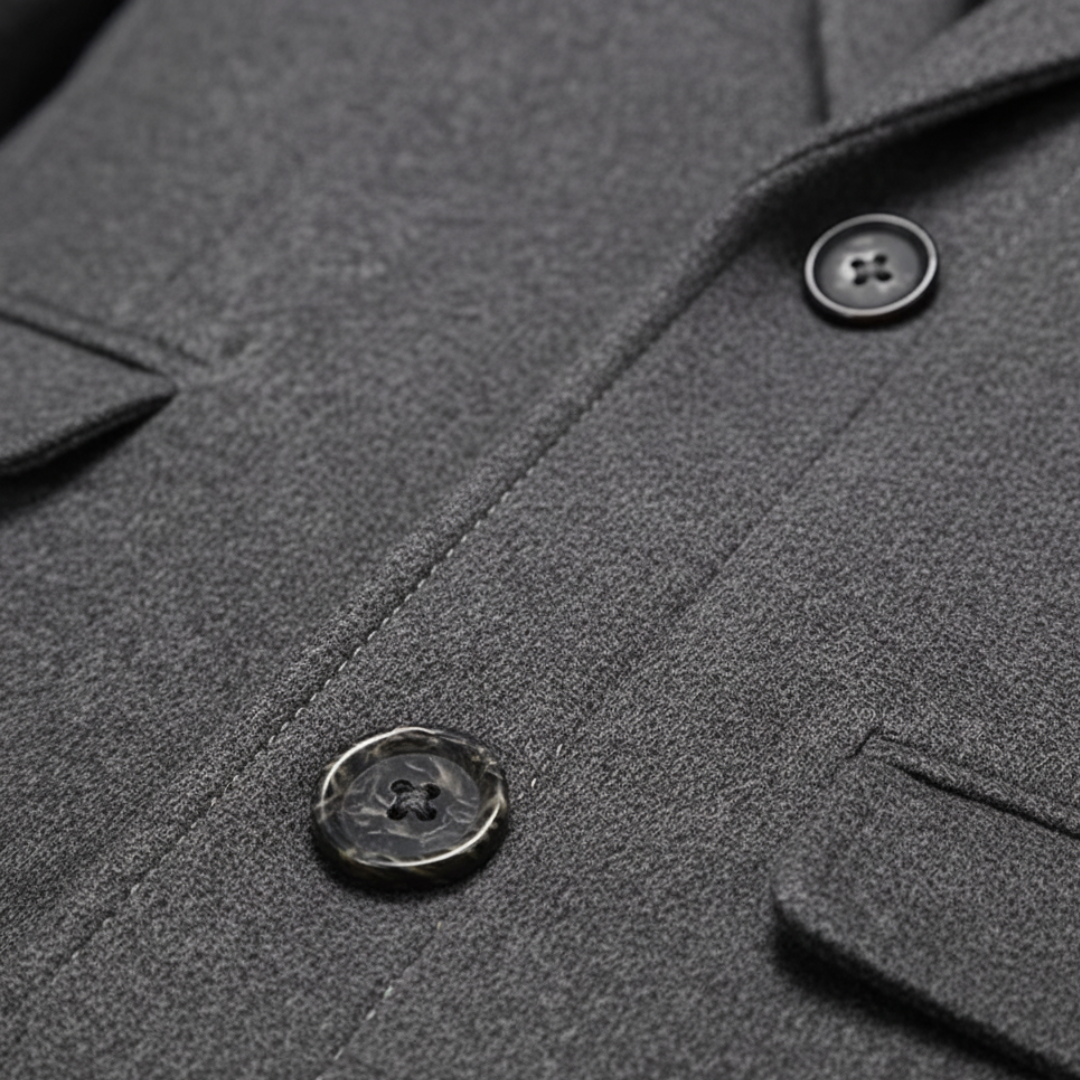 Cappotto Uomo Revers Invernale Monopetto