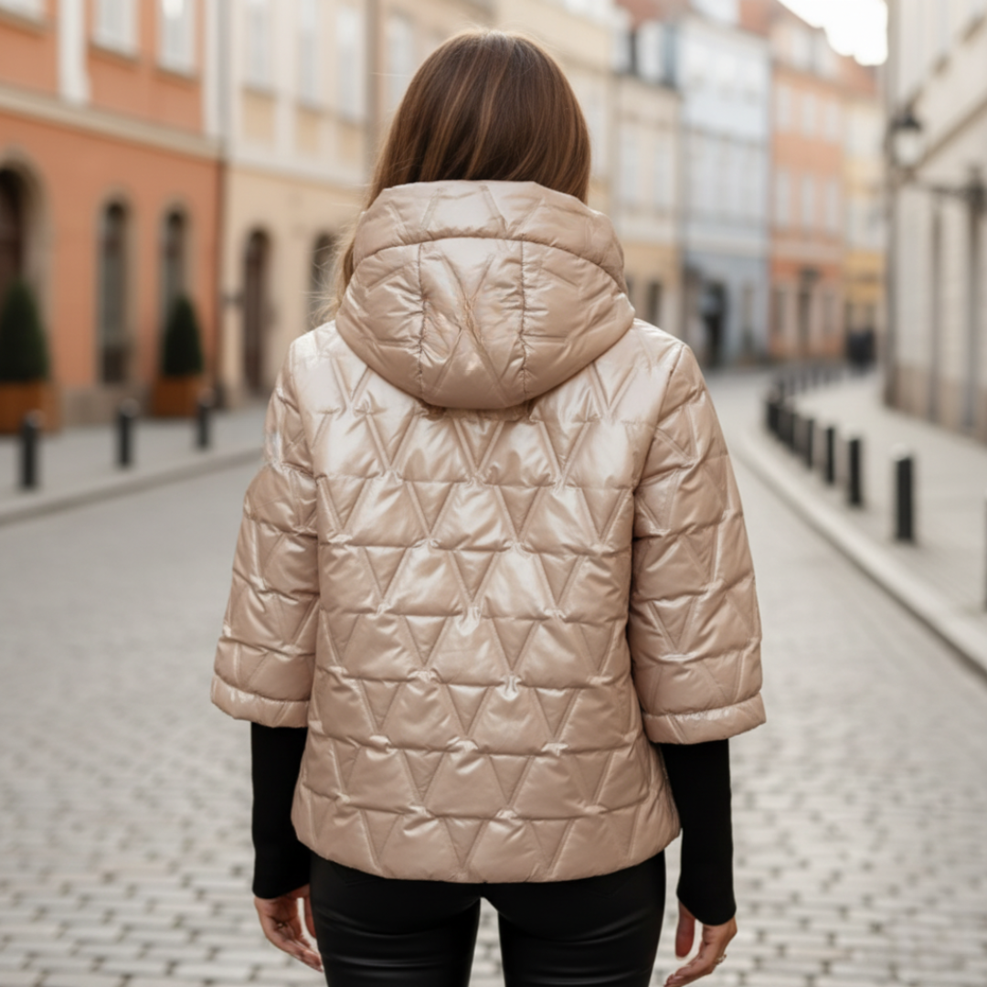 Giacca Donna Imbottita con Cappuccio