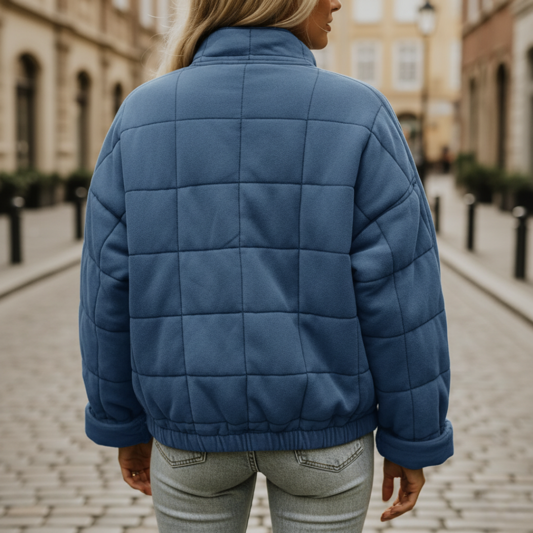 Giacca Donna Imbottita con Zip